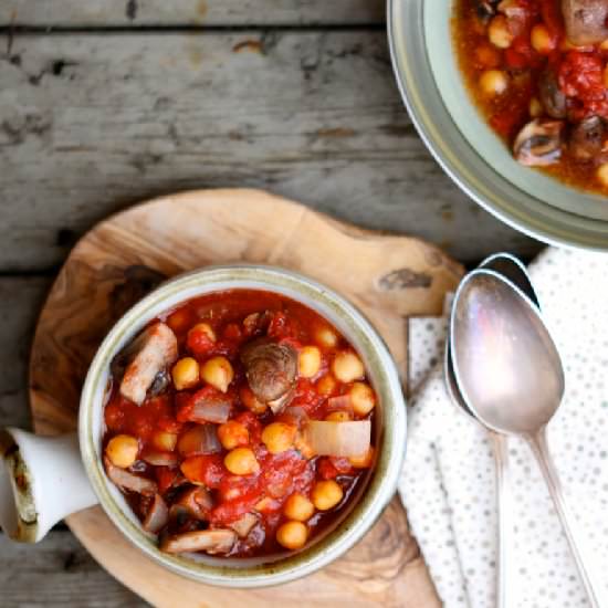 Chickpea Cacciatore