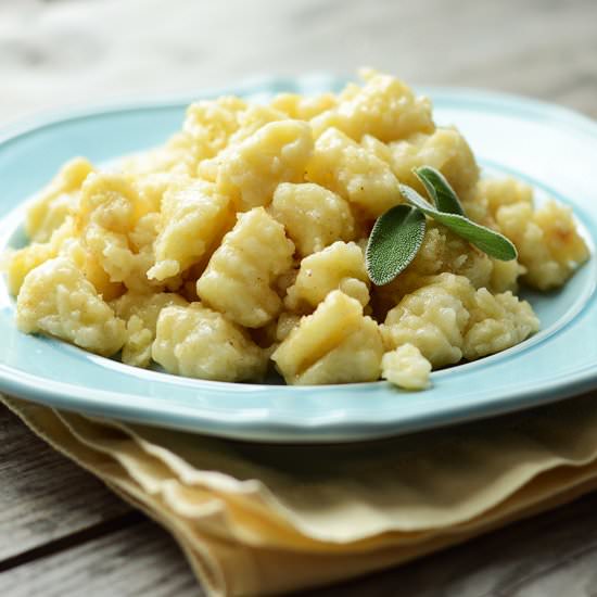 Gnocchi with Brown Butter and Sage