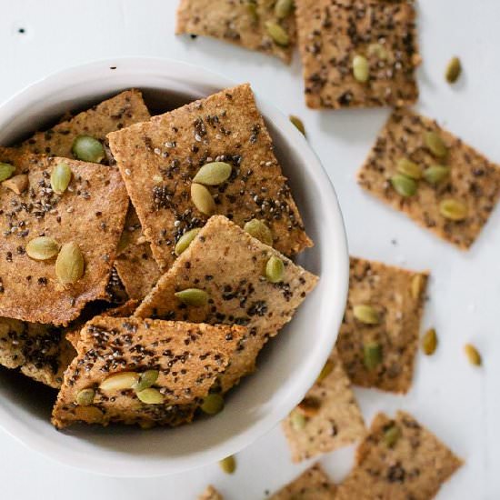 Almond Cashew Crackers