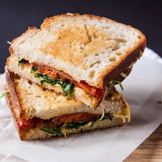 Grown Up BLT Grilled Cheese