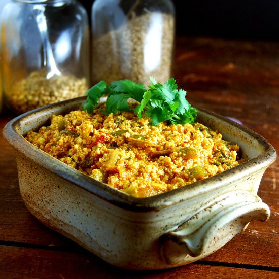 Tofu Paneer Bhurji