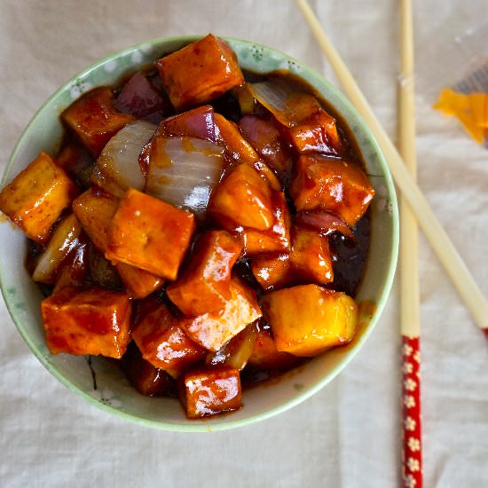 Sweet and Sour Tofu