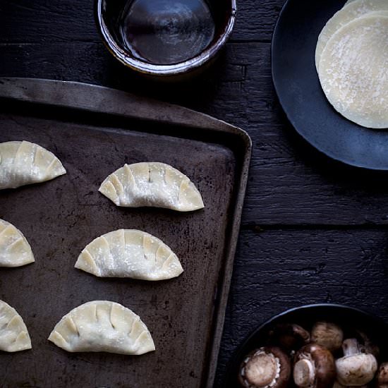 Mushroom Gyoza