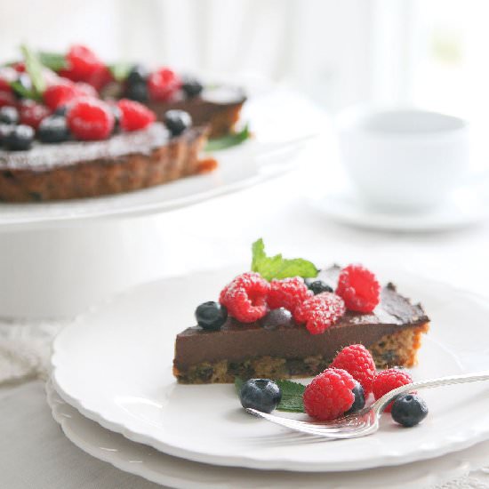Chocolate Chip Cookie Tart