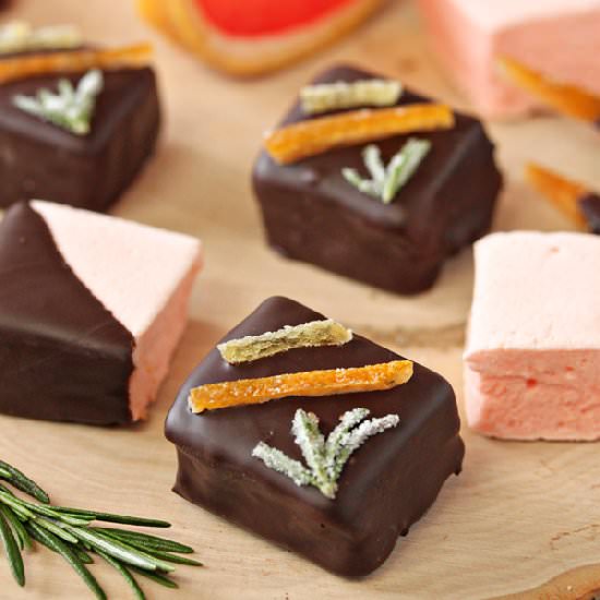 Grapefruit Marshmallows