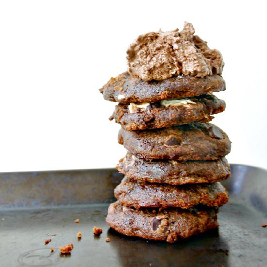 Chocoholic Bomb Cookies