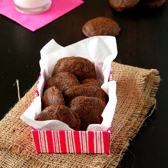Double chocolate chip cookies
