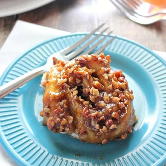 Bourbon & Pecan Sticky Buns