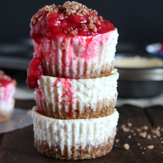 Mini Protein Cheesecakes