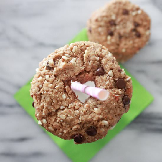 Almond Butter Chocolate Cookies