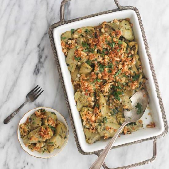 Artichoke Gratinata