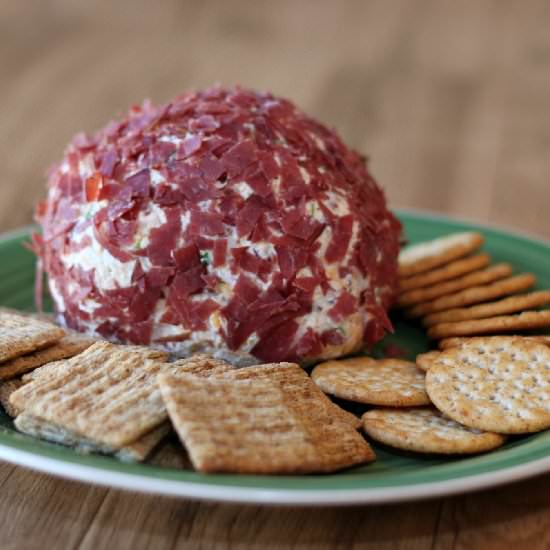 Chipped Beef Cheeseball