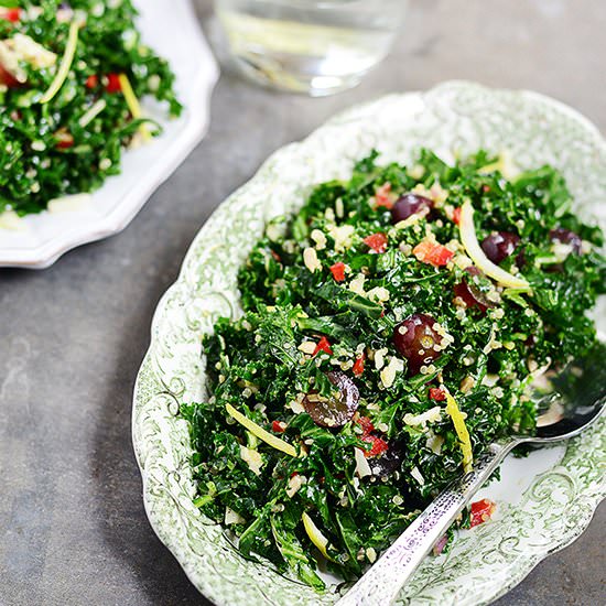 Shredded Kale & Quinoa Salad