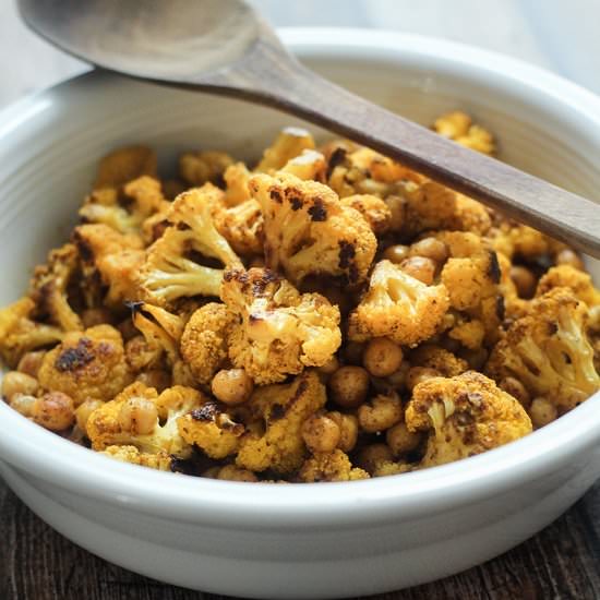 Vindaloo Cauliflower & Chickpeas