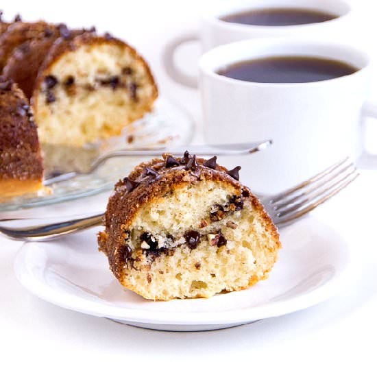 Chocolate Chip Coffee Cake
