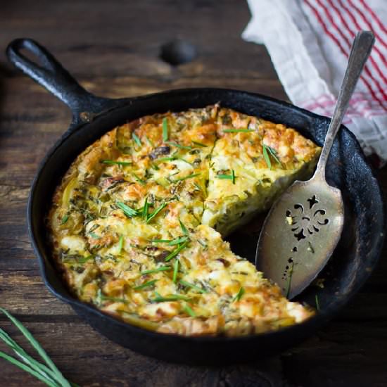 GF Crustless Quiche