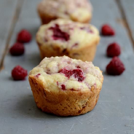 Raspberry Lemon Muffins