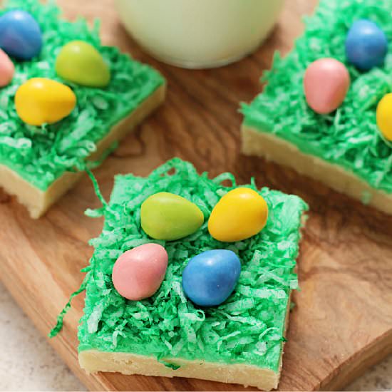 Easter Egg Hunt Sugar Cookie Bars