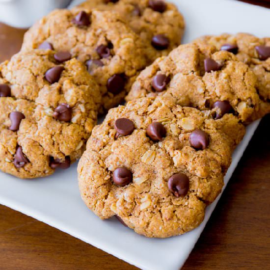 Peanut Butter Oatmeal Cookies