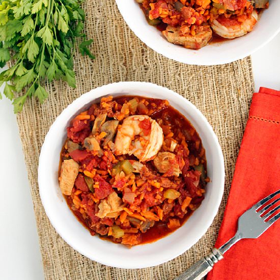 Spicy Chorizo Jambalaya