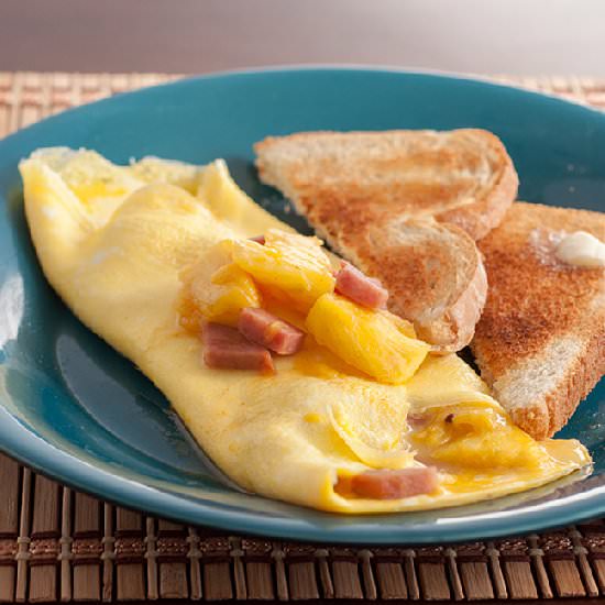 Hawaiian Omelette