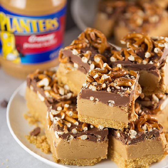 Peanut Butter Buckeye Bars