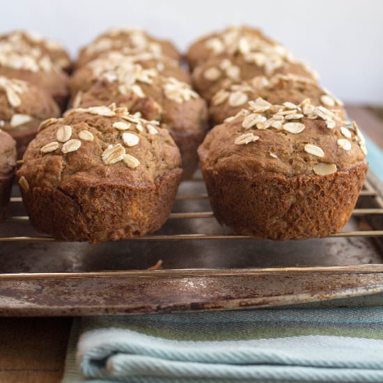 Banana Spelt Muffins