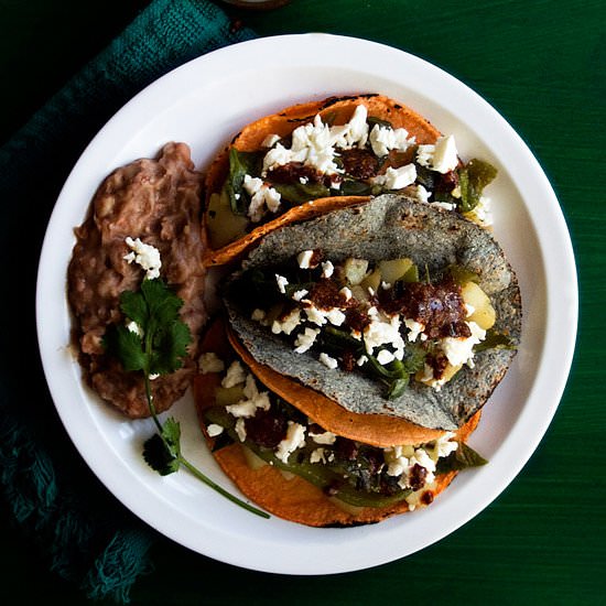 Poblano Pepper Tacos