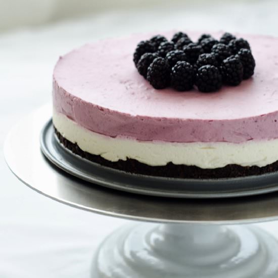 Blackberry Mousse Cake