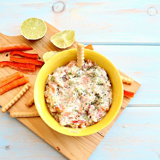 Clean Eating Tuna Salmon Salad
