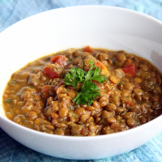Moroccan Lentil Soup