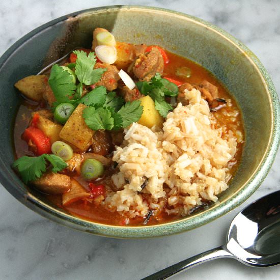 Thai Red Curry with Chicken