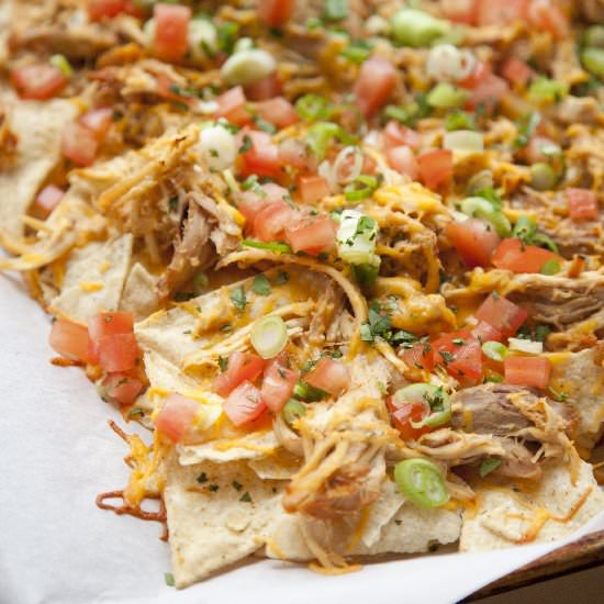 Shredded Chicken Nachos