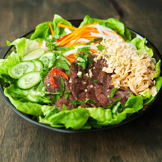 Vietnamese Grilled Beef Salad