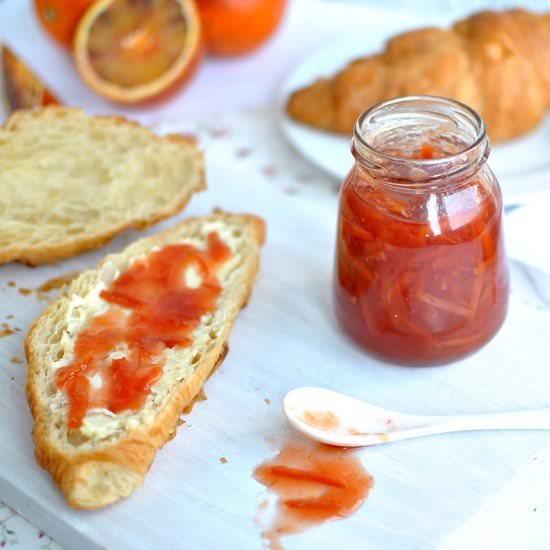 Blood orange marmalade