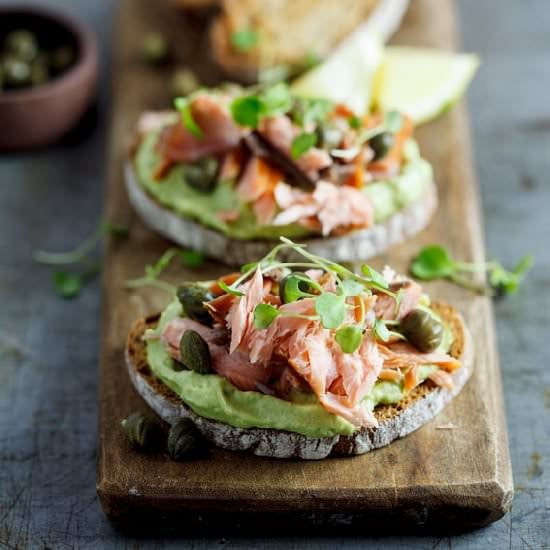 Open sandwiches