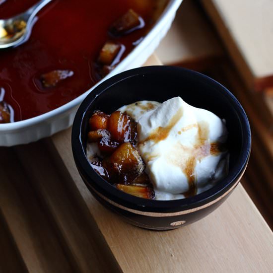 Balsamic Roasted Plums