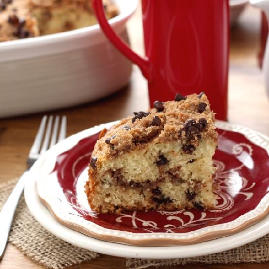 Chocolate Chip Coffee Cake