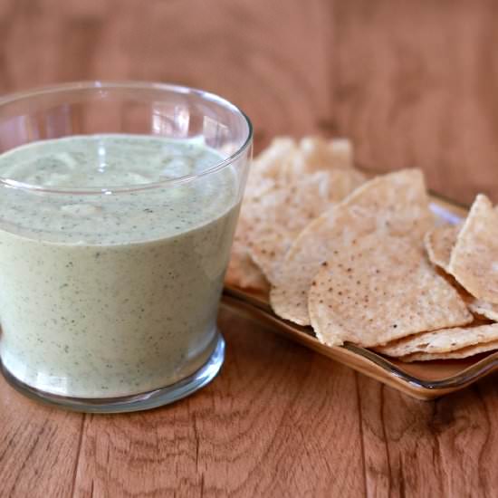 Jalapeno Cilantro Ranch Dip