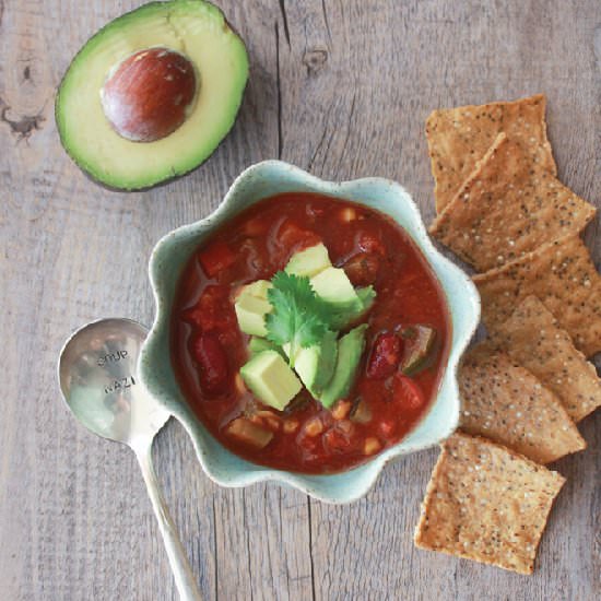 Vegan Tortilla Soup