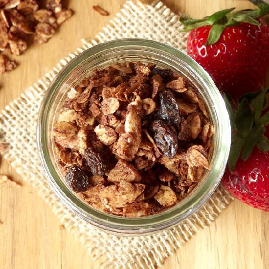 Chocolate Almond Granola
