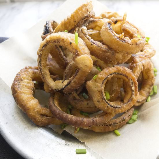 March Madness Onion Rings
