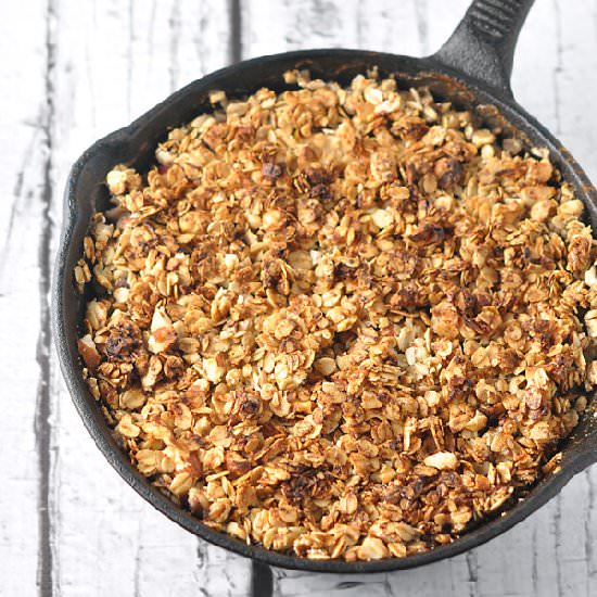 Apple & Rhubarb Crumble