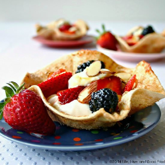 Berry Good Breakfast Crispas