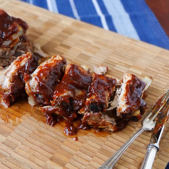 Barbecued Pork Ribs