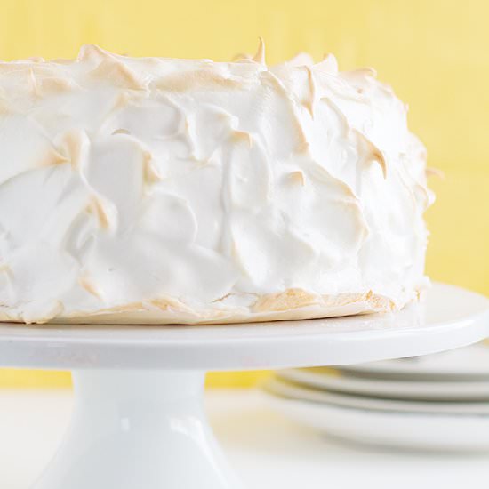 Lemon Meringue Angel Cake