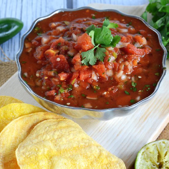 Cantina Style Salsa & Chips