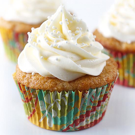 Carrot Cake Cupcakes