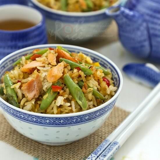 Salmon Fried Rice