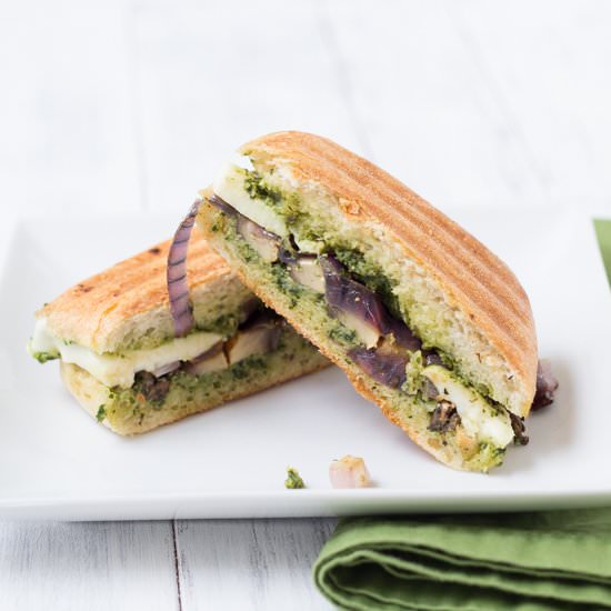 Portabello Pesto Panini